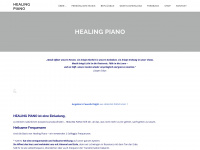 healingpiano.eu Webseite Vorschau