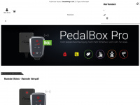pedalbox.com Webseite Vorschau