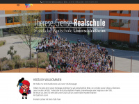 therese-giehse-realschule.de Webseite Vorschau