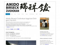 aikido-birseck.ch Webseite Vorschau