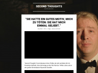 secondthoughtsfilm.wordpress.com Webseite Vorschau