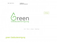 green-gebaeudereinigung.de Webseite Vorschau