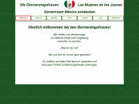 donnerstagsfrauen-mexico.de Webseite Vorschau