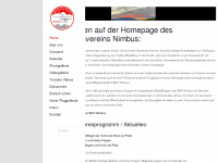 modellflug-nimbus.ch Webseite Vorschau