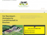 hof-barmbach.de Webseite Vorschau