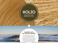 holzo.ch Webseite Vorschau