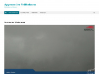 appenzeller-seilbahnen.ch Webseite Vorschau