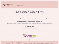 nailsplus.at Webseite Vorschau