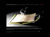 papermoles.com Webseite Vorschau