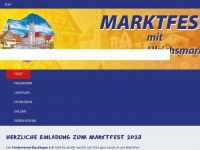marktfest-dischingen.de Thumbnail