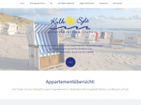 kulk-sylt.de Webseite Vorschau