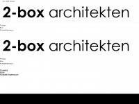 2-box.de Webseite Vorschau