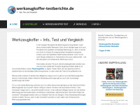 werkzeugkoffer-testberichte.de Webseite Vorschau