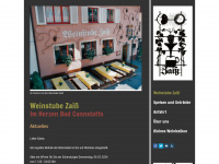 weinstube-zaiss.de Webseite Vorschau