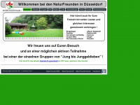 naturfreunde-duesseldorf.de Webseite Vorschau