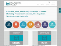 melaschuk-medien.de Webseite Vorschau