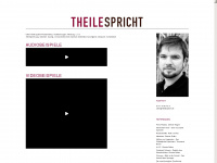 theilespricht.de Webseite Vorschau