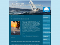 blaue-flagge.de Webseite Vorschau