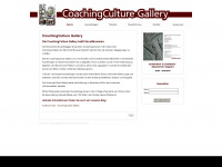 coachingculture-gallery.de Webseite Vorschau