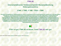 itwk.de Webseite Vorschau
