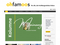 ohfamoos.com Webseite Vorschau