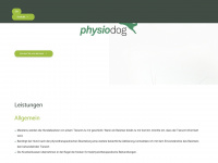 physiodog.ch Webseite Vorschau