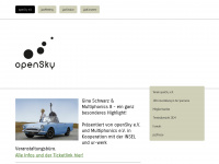 opensky-ev.de Webseite Vorschau