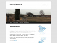 ungstein21.de Webseite Vorschau