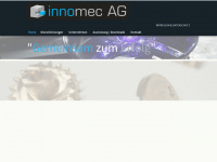innomec.ch Webseite Vorschau
