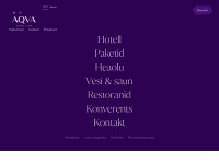 aqvahotels.ee Webseite Vorschau