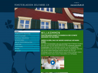 fensterlaeden-oelfarbe.ch Webseite Vorschau