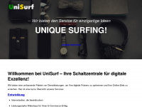unisurf.de Webseite Vorschau