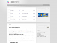 hostafford.com Webseite Vorschau