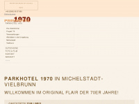 parkhotel-1970.de Webseite Vorschau