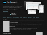 sharedownloader.net Webseite Vorschau