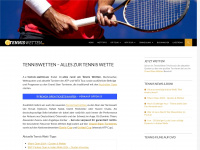 tennis-wetten.eu Webseite Vorschau