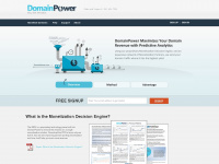 domainpower.com Webseite Vorschau