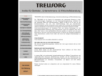 treusorg-unternehmensberatung.de Webseite Vorschau