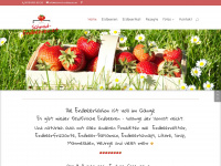 schmid-erdbeeren.at Webseite Vorschau