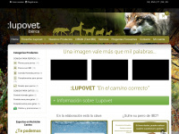 lupovet-iberica.es Webseite Vorschau