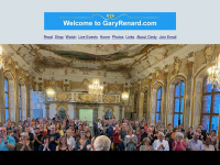 garyrenard.com Webseite Vorschau