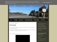 vonalaskanachfeuerland.blogspot.com Webseite Vorschau