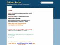 eckhart-frank.de Webseite Vorschau