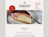 landhauscafe-wasbek.de Webseite Vorschau