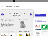 medschwarz.com Webseite Vorschau