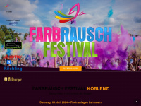 farbrausch-festival.de Webseite Vorschau