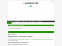 finanzausblick.net Webseite Vorschau