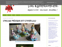 klex-kinderatelier.blogspot.com Webseite Vorschau