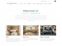 terminus-hotel.ch Webseite Vorschau
