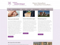 bestattungen-landrichinger.de Webseite Vorschau